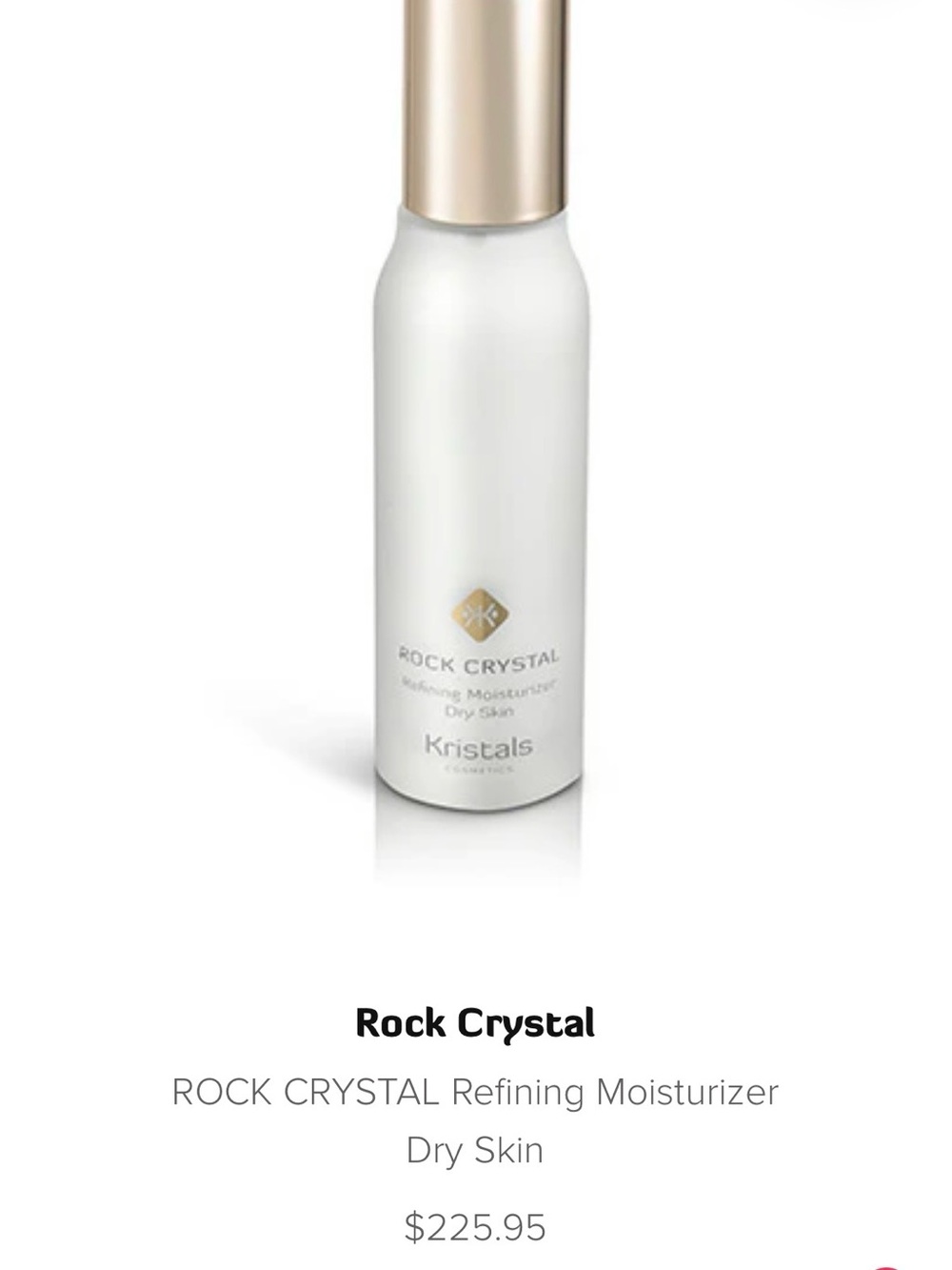 Kristal’s Cosmetics Ruby, Sapphire and Rock Crystals all 3 products